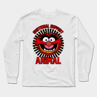 Muppets Emotional Support Animal Long Sleeve T-Shirt